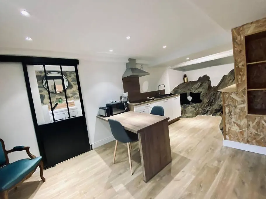 아파트 Appartement Atypique « Le Menhir » Ax-Les-Thermes Savignac-les-Ormeaux