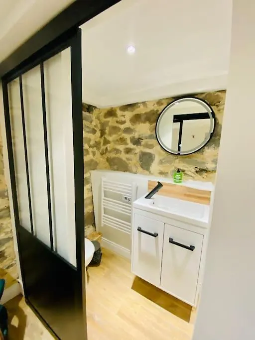 Appartement Atypique « Le Menhir » Ax-Les-Thermes Savignac-les-Ormeaux 아파트